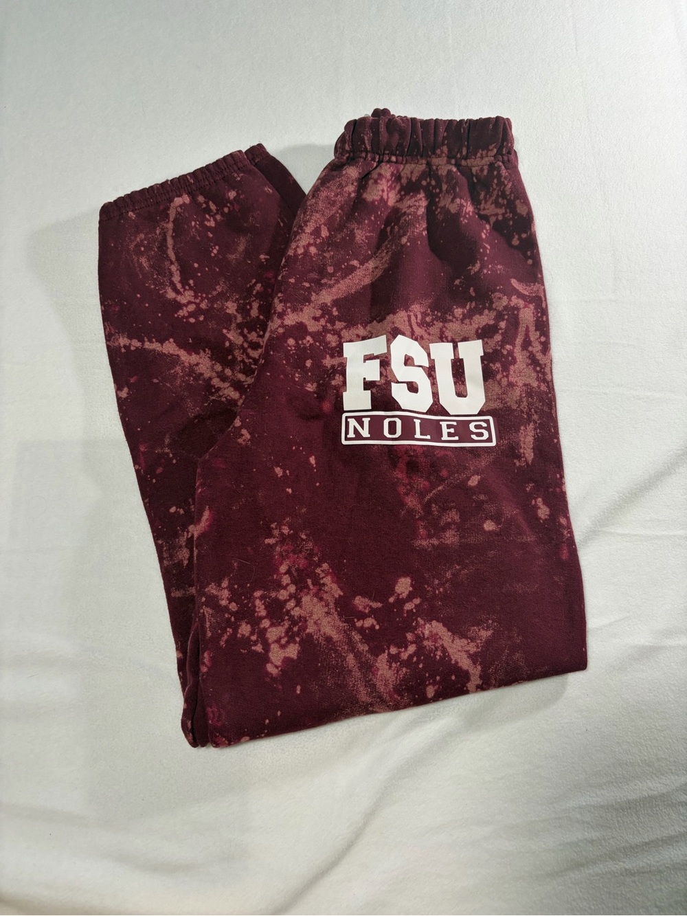 FSU Maroon Tie-Dye women’s  Sweatpants